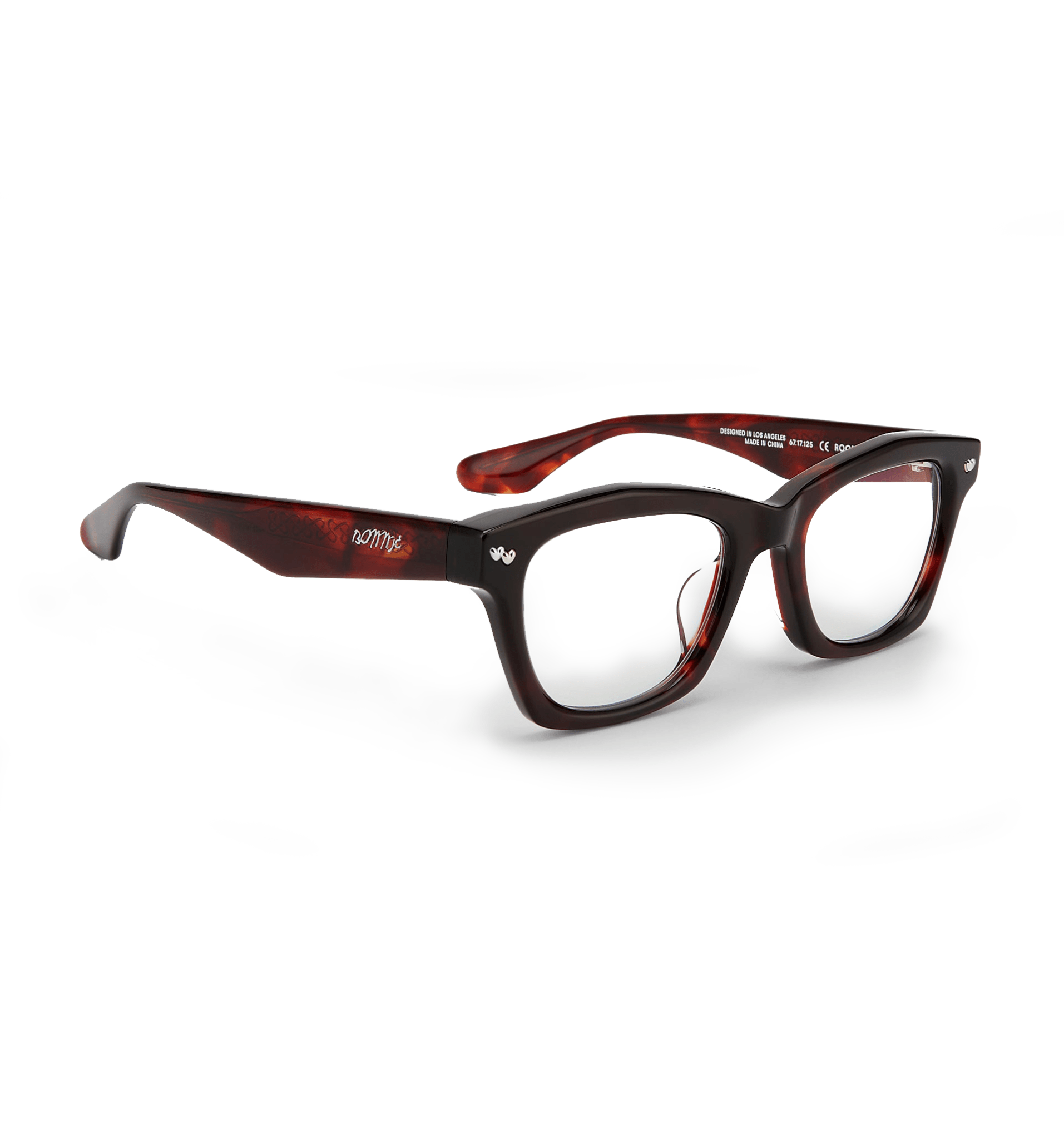 Room Service Optical / Red Tortoise & Blue - Light Lens - Shade Files