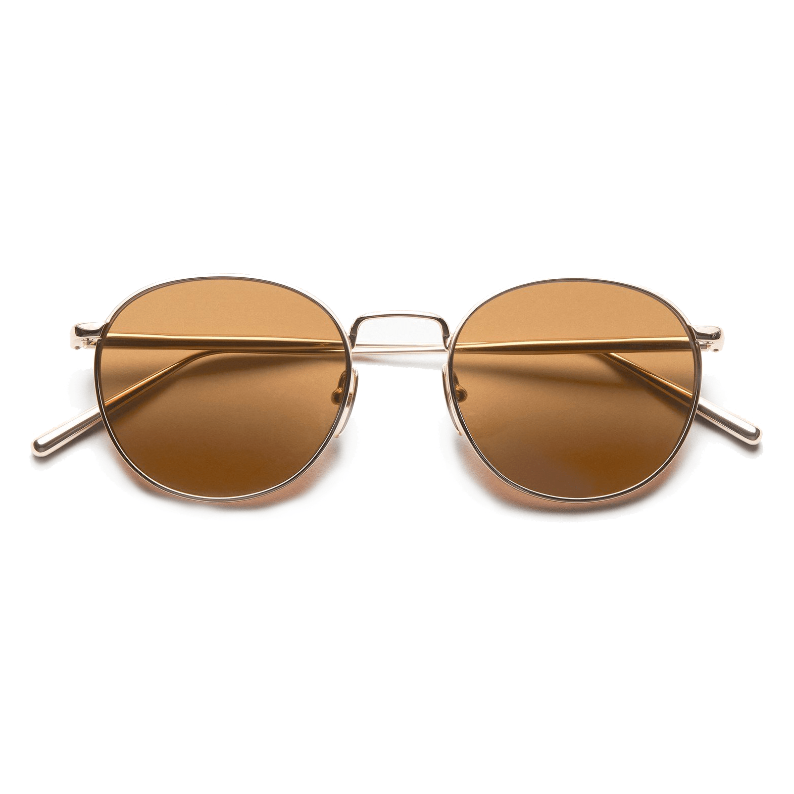 Round / Soft Gold & Brown Lens - Shade Files