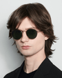 Round / Soft Gold & Graphite Green Lens - Shade Files