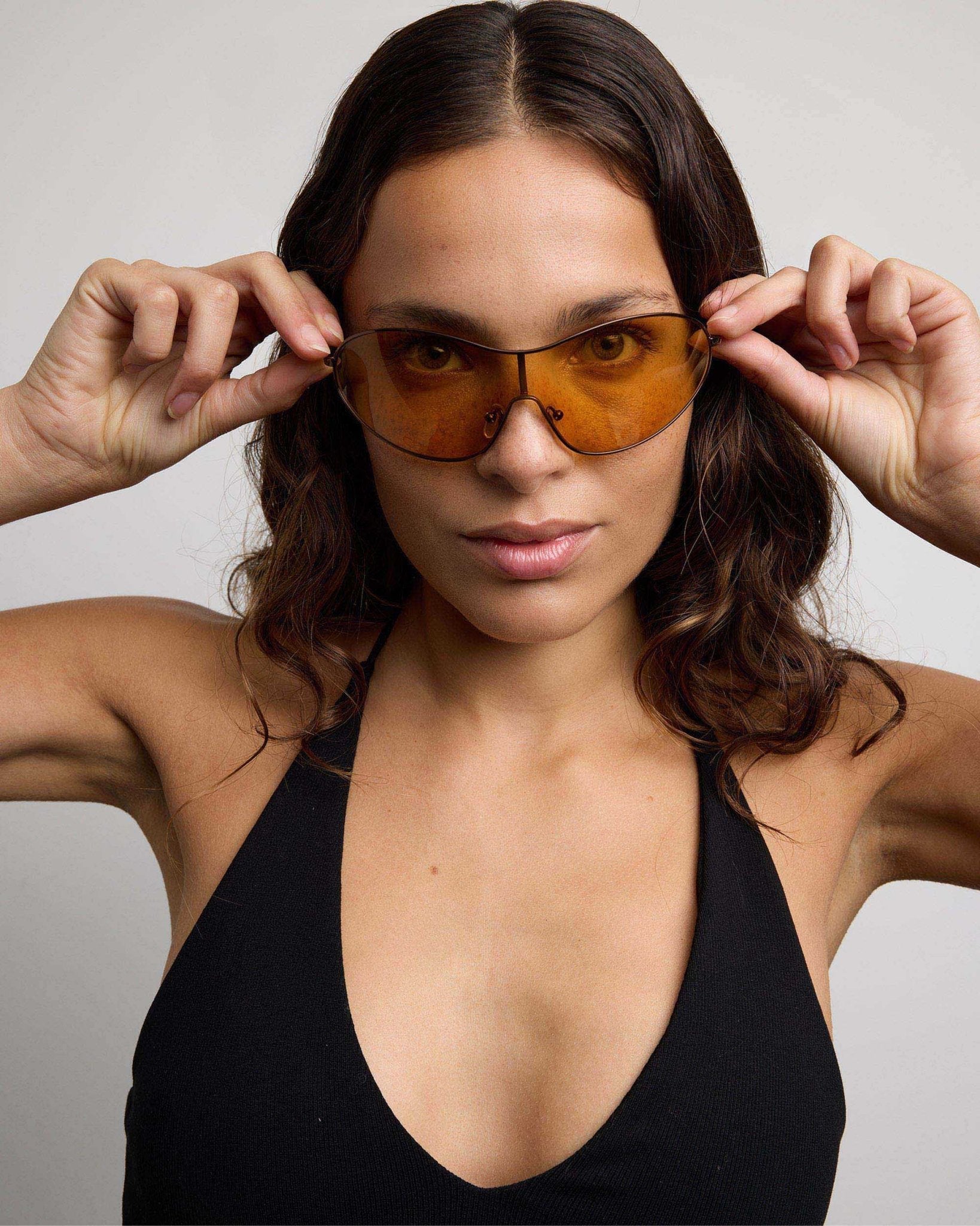 Ruse / Polished Bronze & Caramello Lens - Shade Files