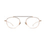 Sheldon Optical / Rose Gold Metal & Blue - Light Lens - Shade Files