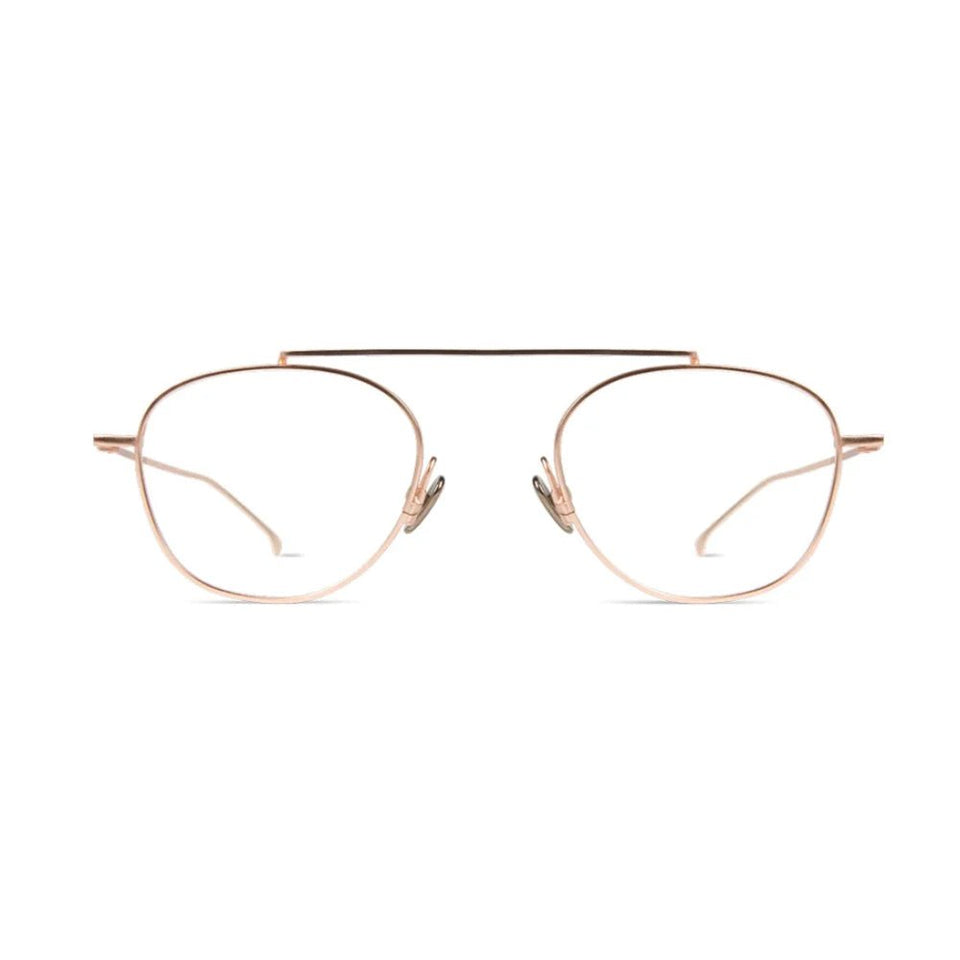 Sheldon Optical / Rose Gold Metal & Blue-Light Lens Sheldon Optical / Rose Gold Metal & Blue-Light Lens