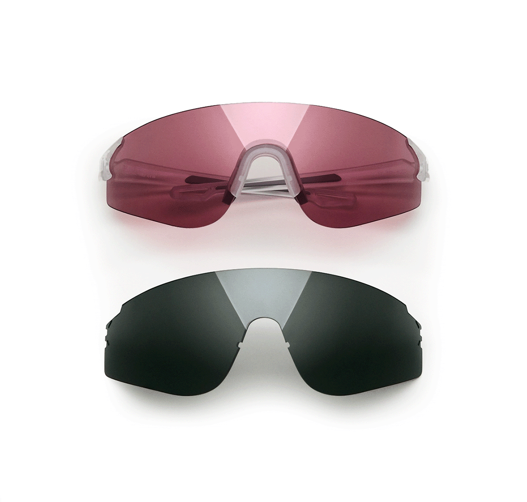 Sierra / Frosted Clear & Orchid Smoke Lens - Shade Files