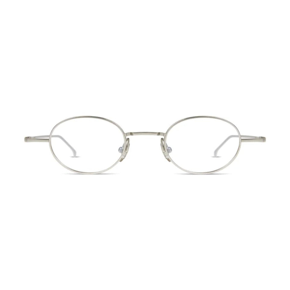 Sinclair Optical / Matte Silver Metal & Blue-Light Lens Sinclair Optical / Matte Silver Metal & Blue-Light Lens