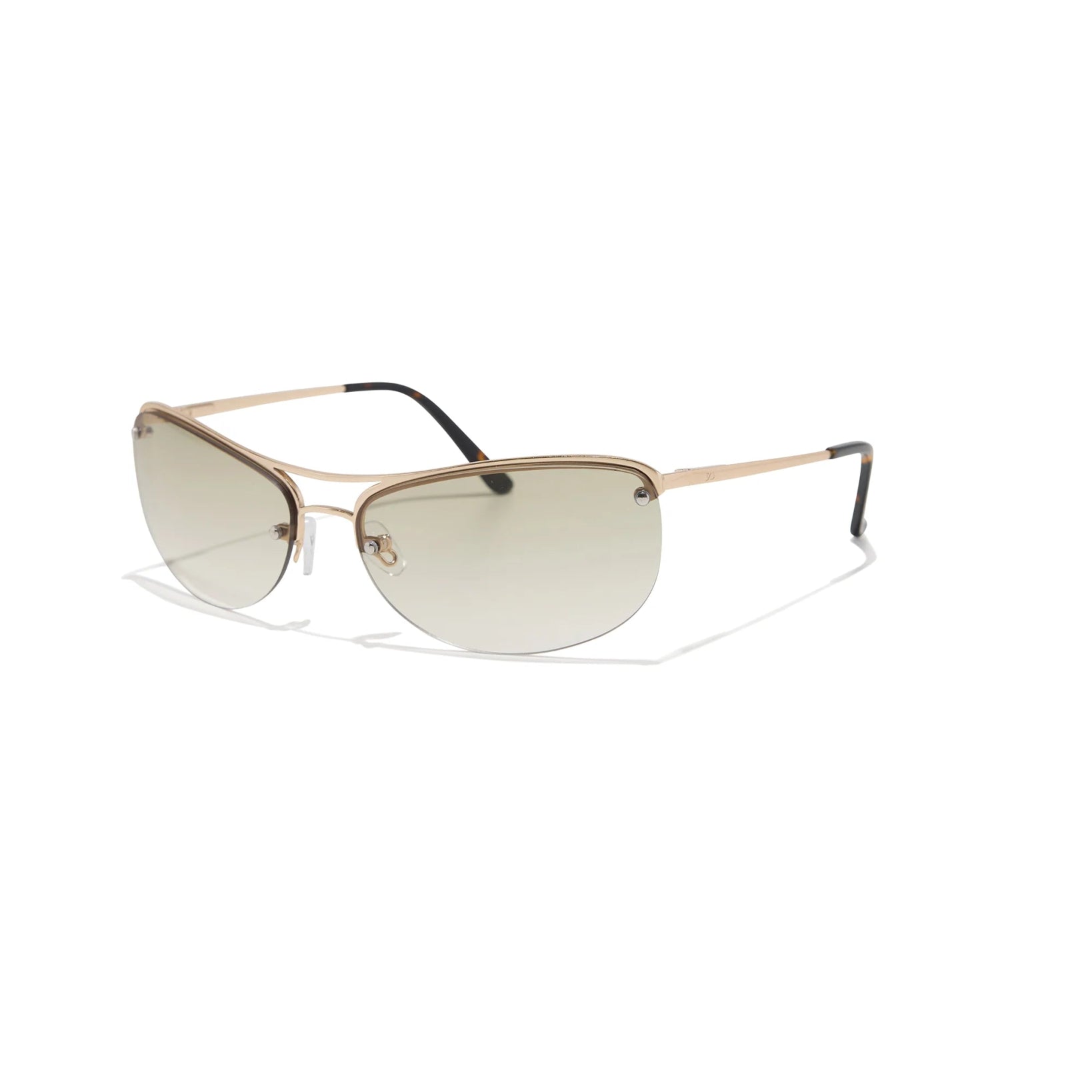 Slim / Matte Champagne & Jade Lens - Shade Files
