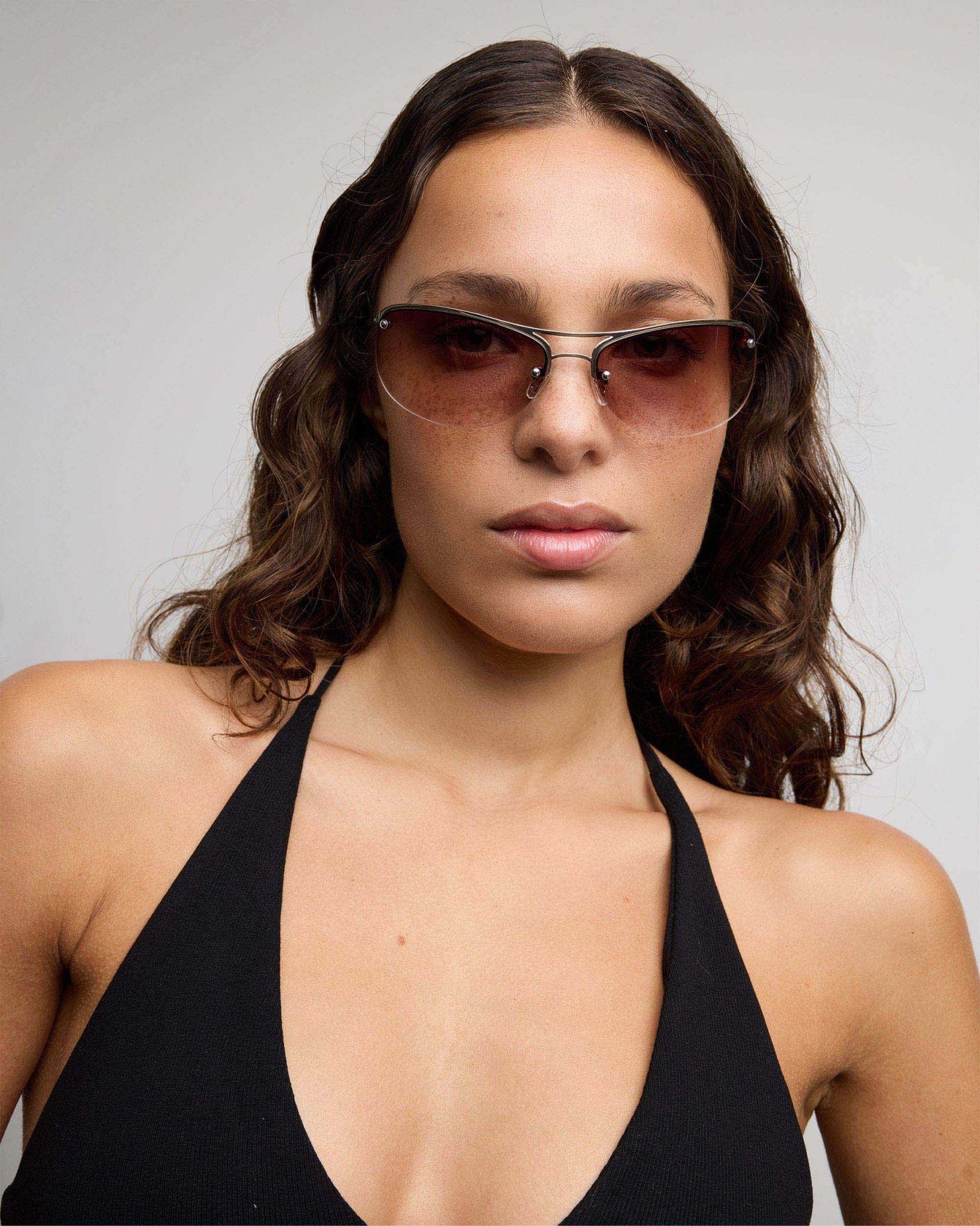 Slim / Polished Gold & Hustler Brown Lens - Shade Files