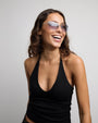 Slim / Polished Silver & Periwinkle Lens - Shade Files