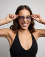Slim / Polished Silver & Periwinkle Lens - Shade Files