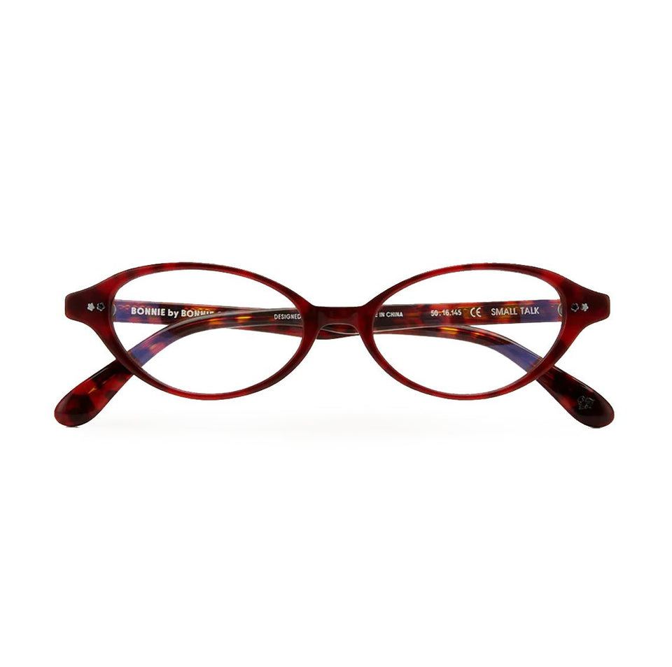 Small Talk Optical / Red Tortoise & Blue-Light Lens Small Talk Optical / Red Tortoise & Blue-Light Lens