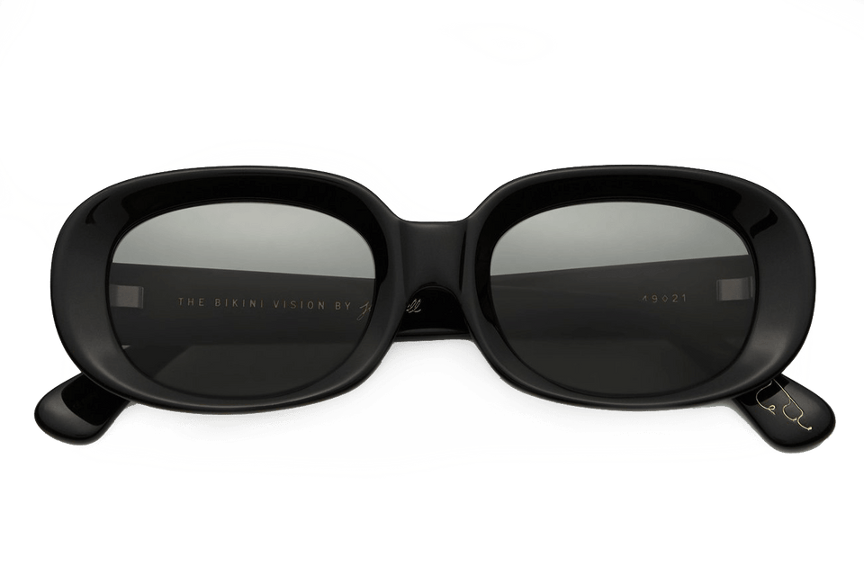 The Bikini Vision / Black & Vintage Green Lens The Bikini Vision / Black & Vintage Green Lens