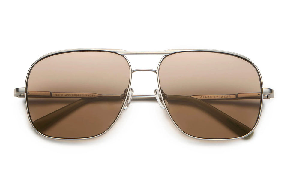 The Glass Bubble / Matte Silver & Artichoke Bio & Shroom Lens The Glass Bubble / Matte Silver & Artichoke Bio & Shroom Lens