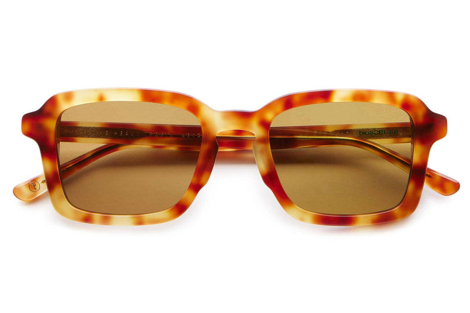 The Heavy Tropix / Blonde Tortoise Bio & Polarised Mustard Lens The Heavy Tropix / Blonde Tortoise Bio & Polarised Mustard Lens
