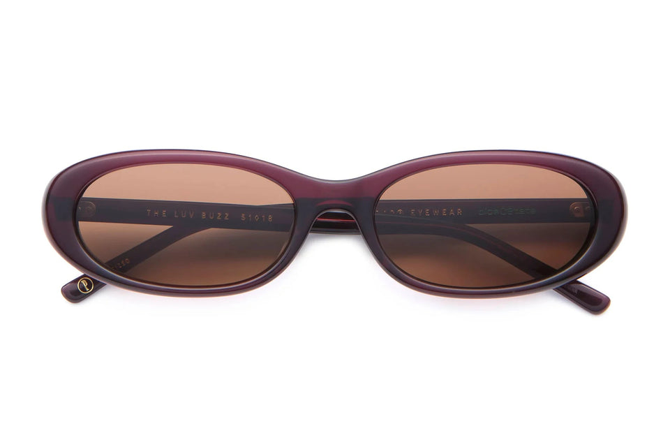 The Luv Buzz / Midnight Plum Bio & Polarised Desert Lens The Luv Buzz / Midnight Plum Bio & Polarised Desert Lens