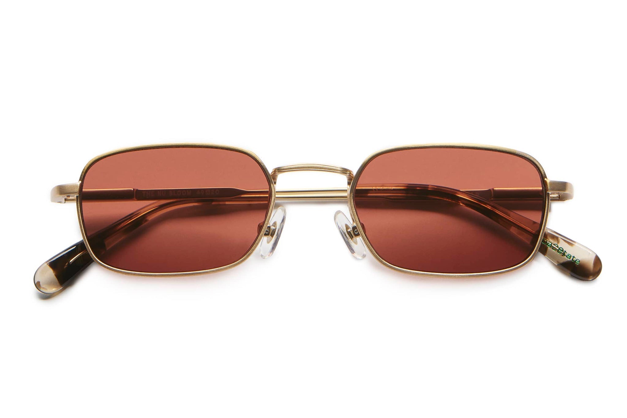 The Nu Bloom / Warm Gold & Desert Tortoise Rosewood Bio Lens - Shade Files