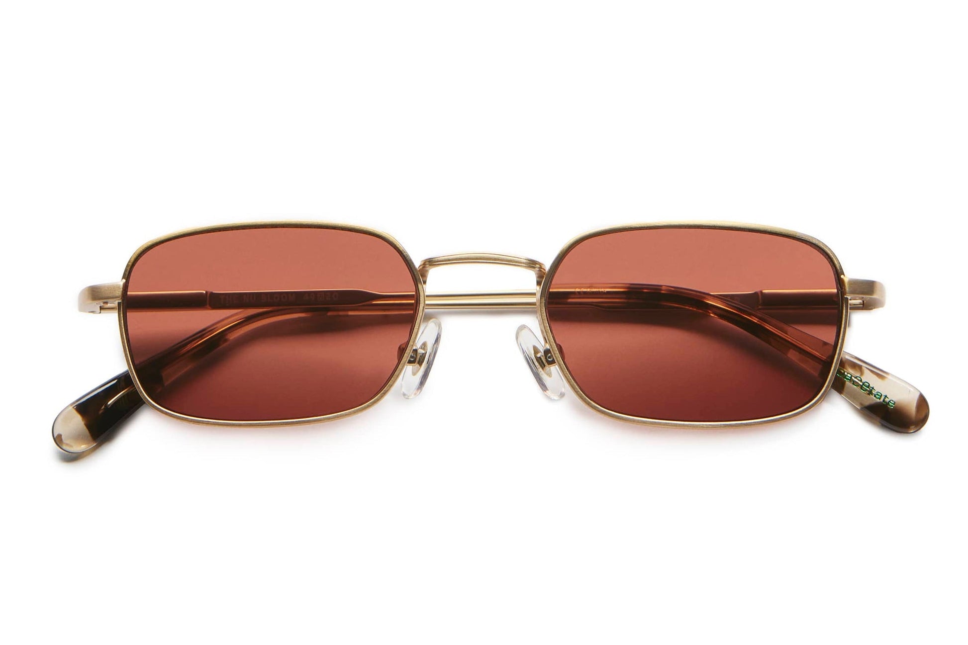 The Nu Bloom / Warm Gold & Desert Tortoise Rosewood Bio Lens - Shade Files