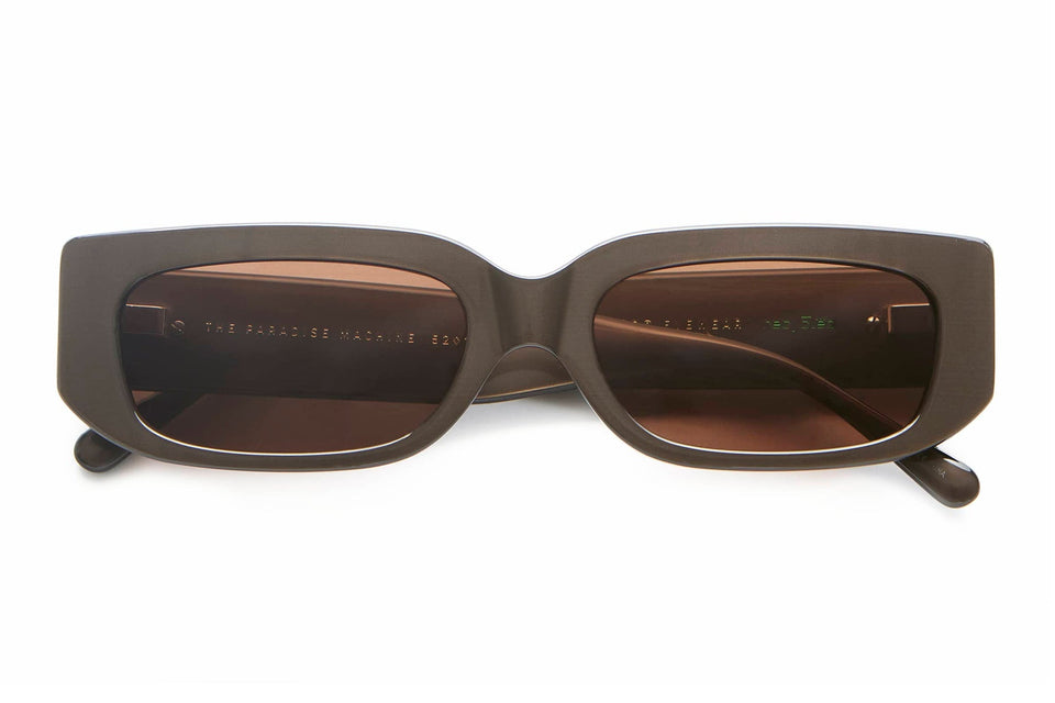 The Paradise Machine / Recycled Metallic Espresso & Amber Lens The Paradise Machine / Recycled Metallic Espresso & Amber Lens