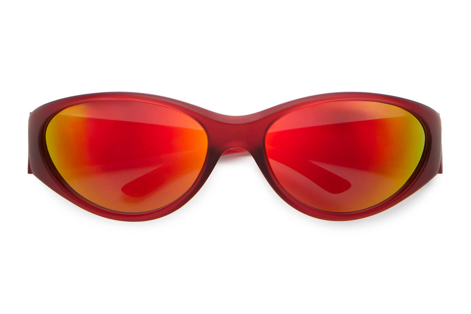 The Warp Zone / Black Cherry & Reflective Red Nylon Lens The Warp Zone / Black Cherry & Reflective Red Nylon Lens