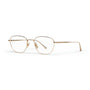 Titan Polygon Optical / Gold Titanium & Clear Lens - Shade Files