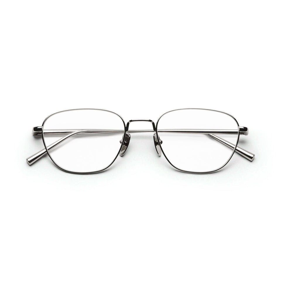 Titan Polygon Optical / Silver Titanium & Clear Lens Titan Polygon Optical / Silver Titanium & Clear Lens