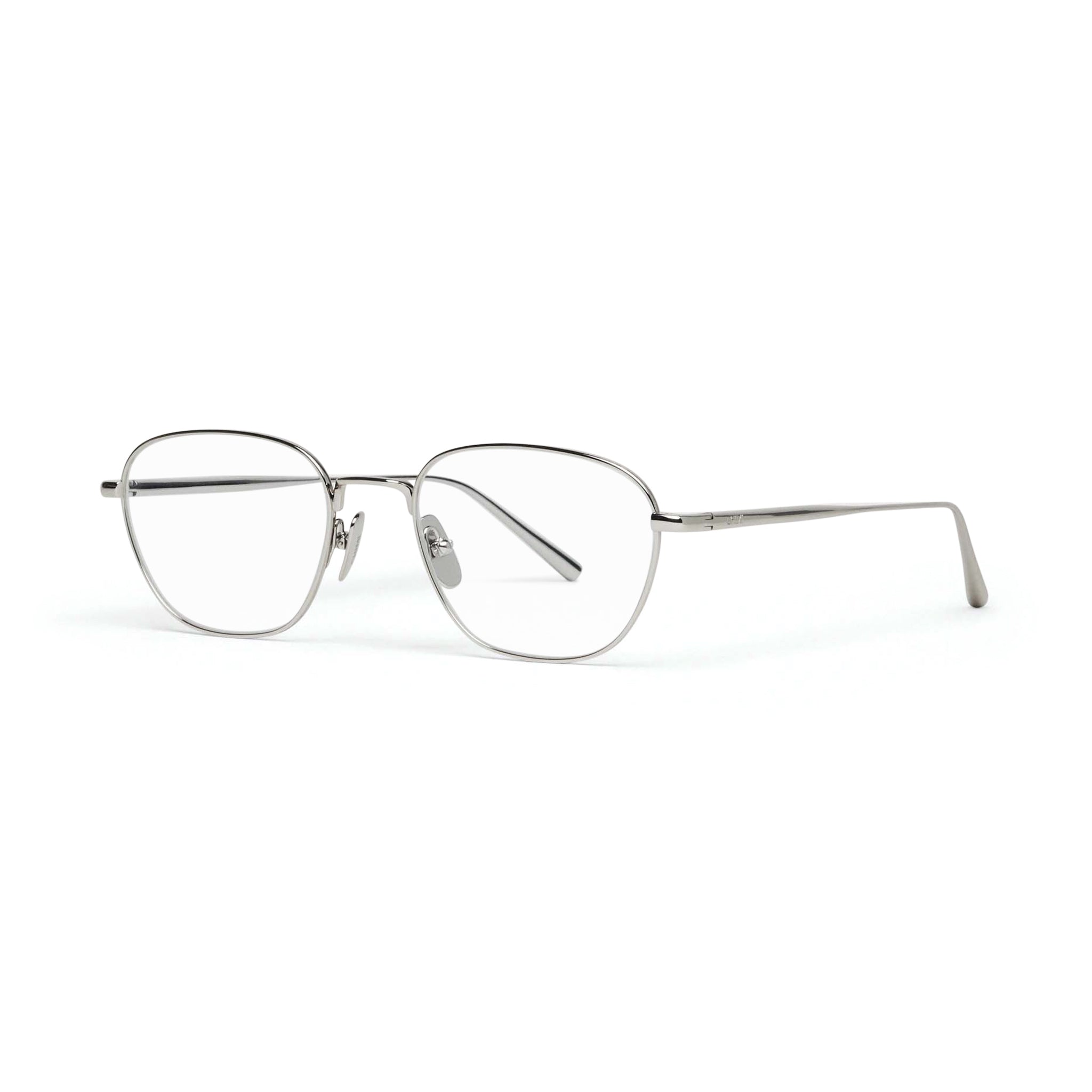Titan Polygon Optical / Silver Titanium & Clear Lens - Shade Files