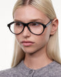 Tome Optical / Black Acetate & Clear Lens - Shade Files