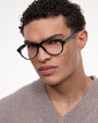 Tome Optical / Black Acetate & Clear Lens - Shade Files
