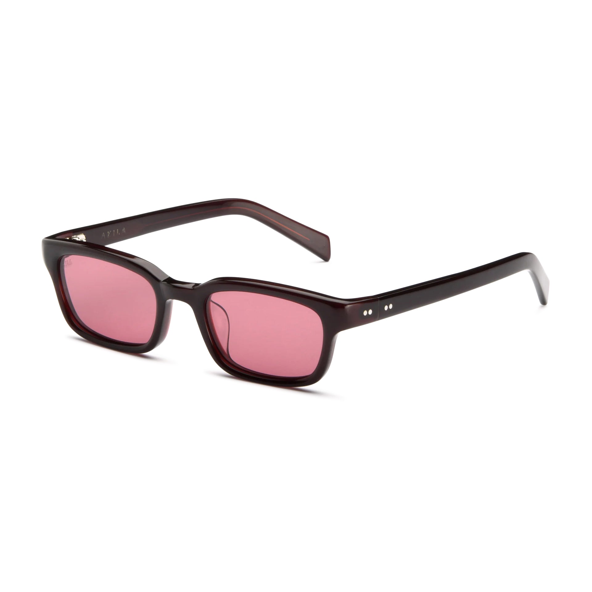 Trivia / Oxblood Acetate & Maroon Lens - Shade Files