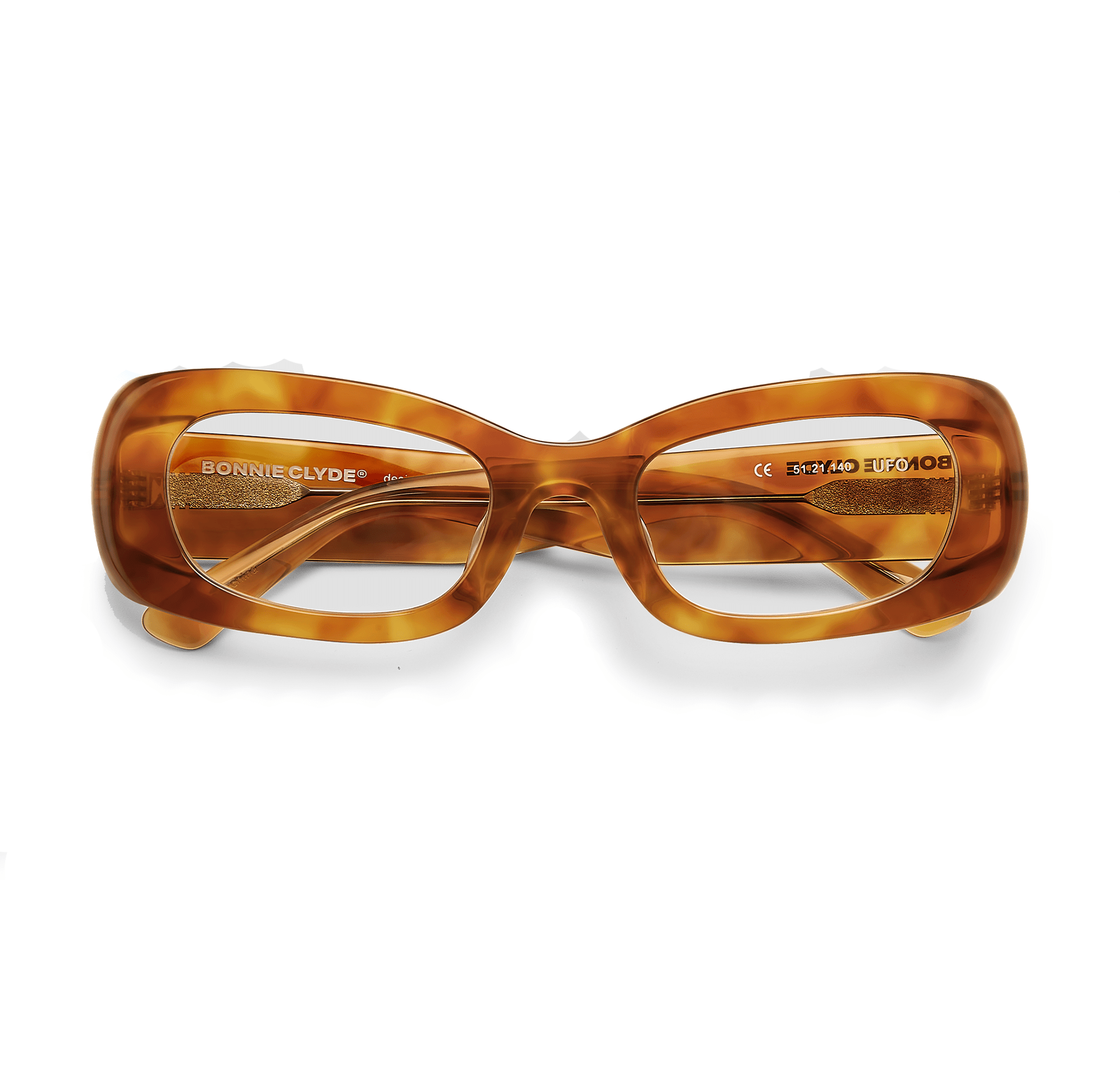 UFO Optical / Tortoise & Blue - Light Lens - Shade Files