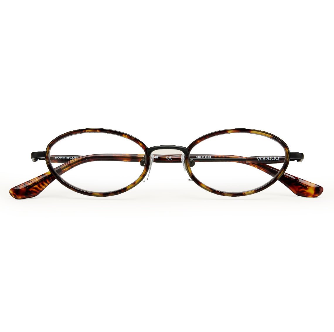 Voodoo Optical / Black Brown Tortoise & Blue - Light Lens - Shade Files