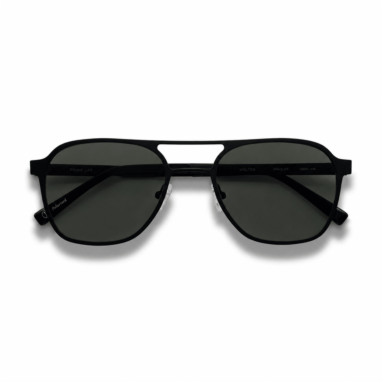 Walter / Black Titanium & Polarised Green Lens - Shade Files