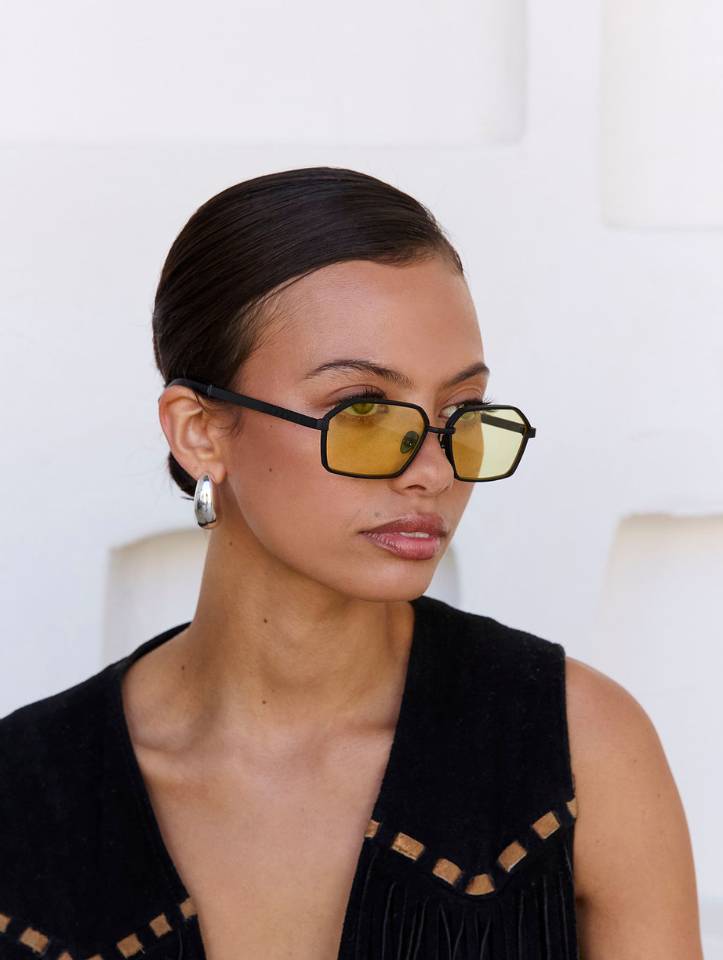 X Wyld Blue / Wylder / Matt Black Acetate & Yellow Lens - Shade Files