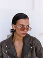 X Wyld Blue / Wylder / Silver Steel & Light Pink Lens - Shade Files