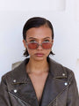 X Wyld Blue / Wylder / Silver Steel & Light Pink Lens - Shade Files
