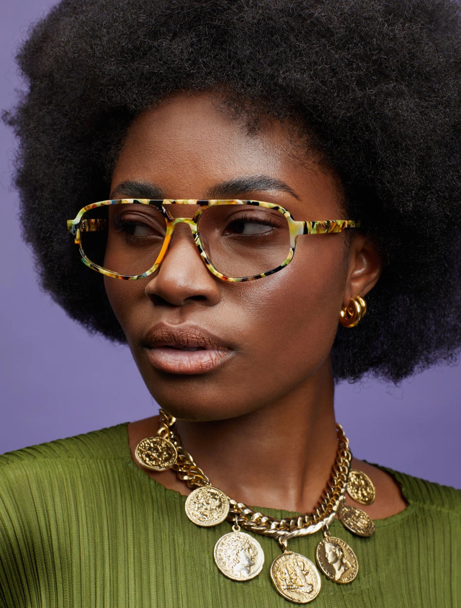 Xander / Clown Chunder & Light Grey - Brown Gradient Lens - Shade Files