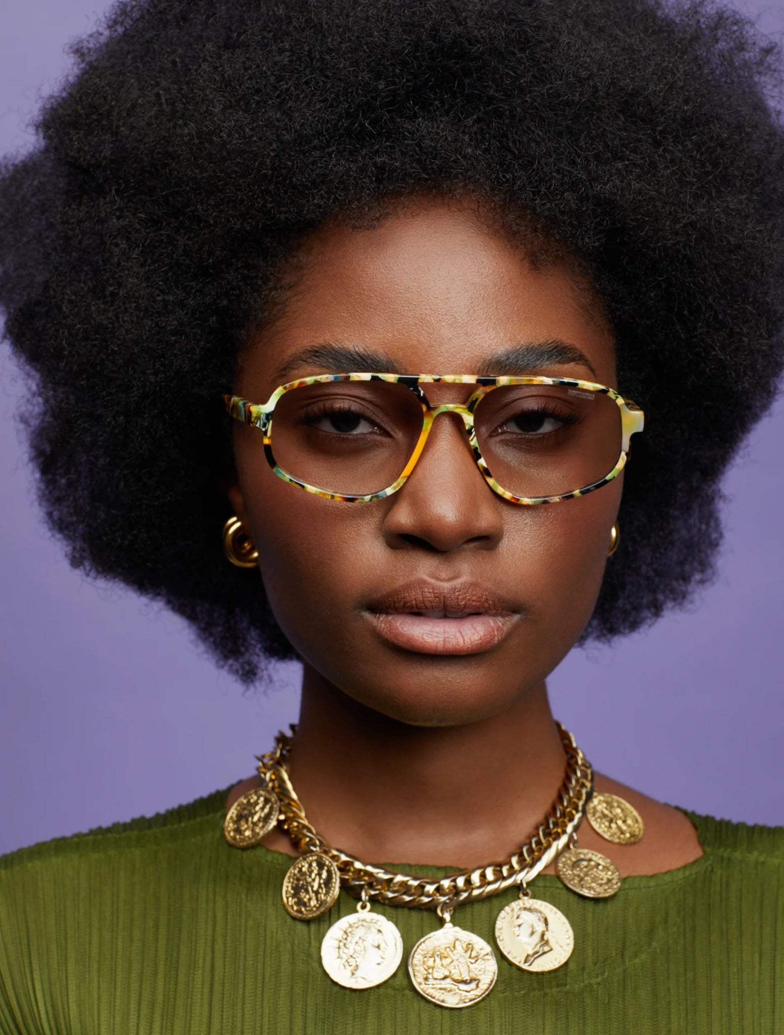 Xander / Clown Chunder & Light Grey - Brown Gradient Lens - Shade Files