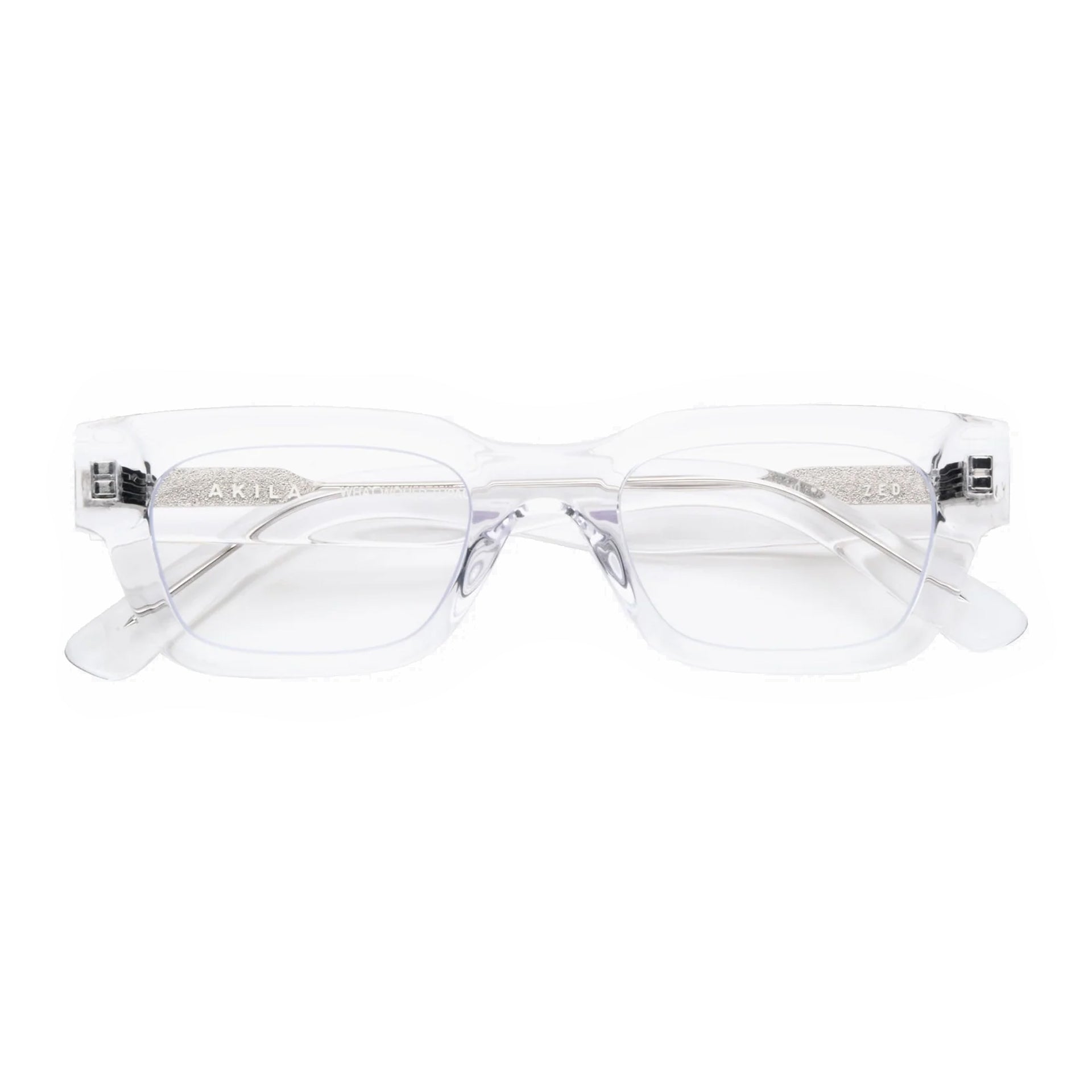 Zed Optical / Clear Acetate & Blue - Light Lens - Shade Files