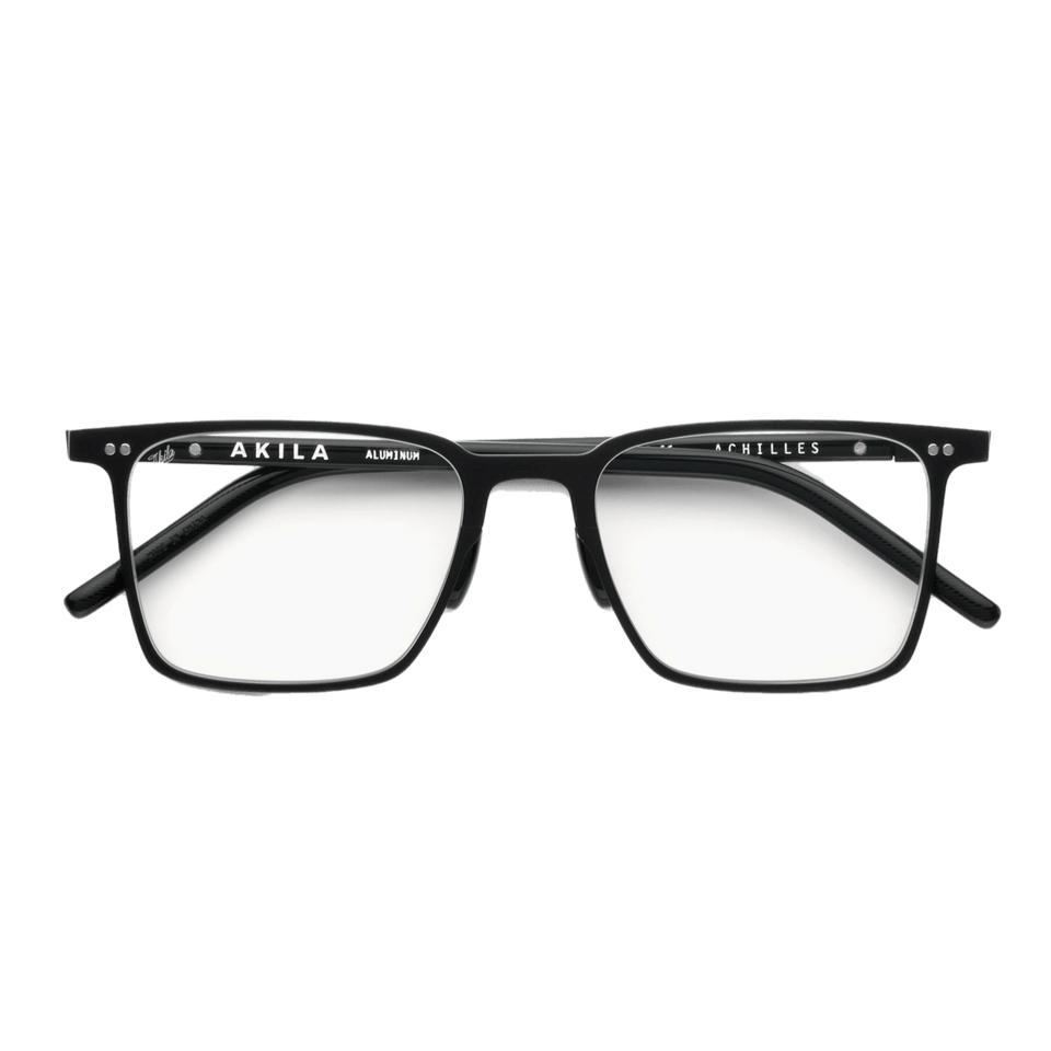 Achilles Optical / Matte Black Aluminium & Blue-Light Lens Achilles Optical / Matte Black Aluminium & Blue-Light Lens