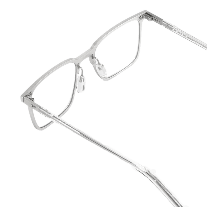 Achilles Optical / Silver Aluminium & Blue - Light Lens - Shade Files