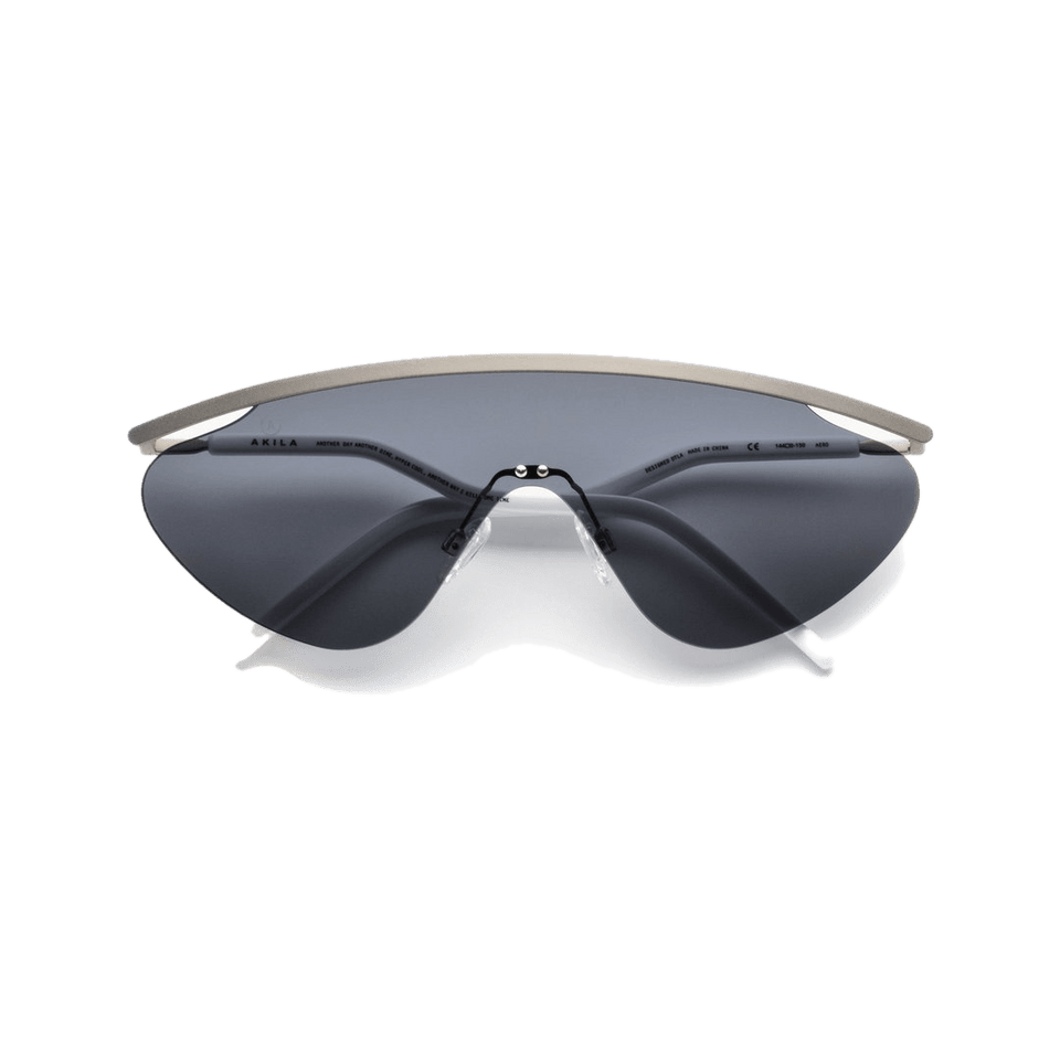 Aero / White Acetate & Black Lens Aero / White Acetate & Black Lens