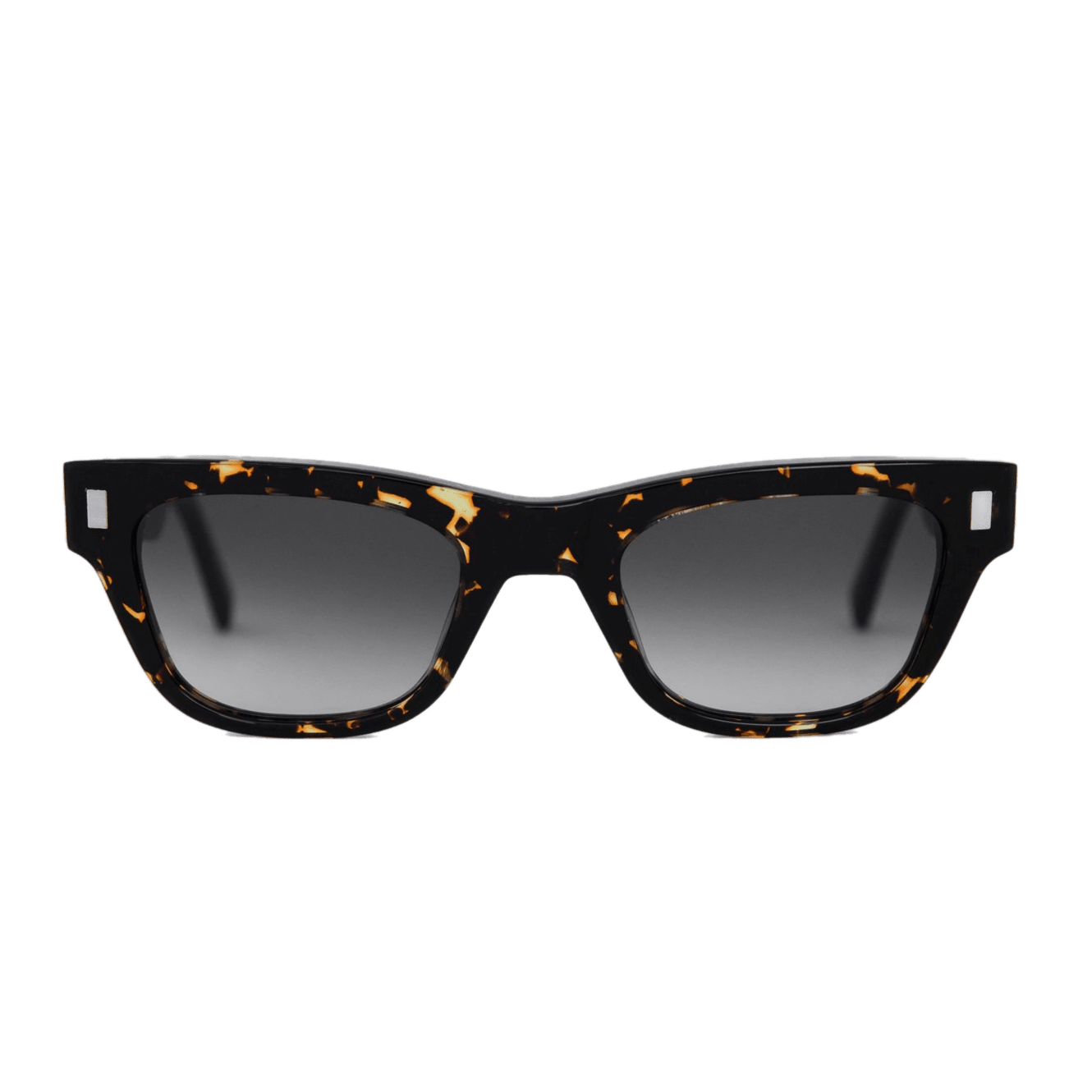 Aki / Brown Tortoise Acetate & Grey Gradient Lens - Shade Files
