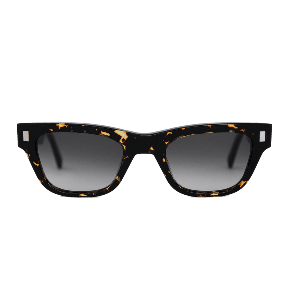 Aki / Brown Tortoise Acetate & Grey Gradient Lens Aki / Brown Tortoise Acetate & Grey Gradient Lens