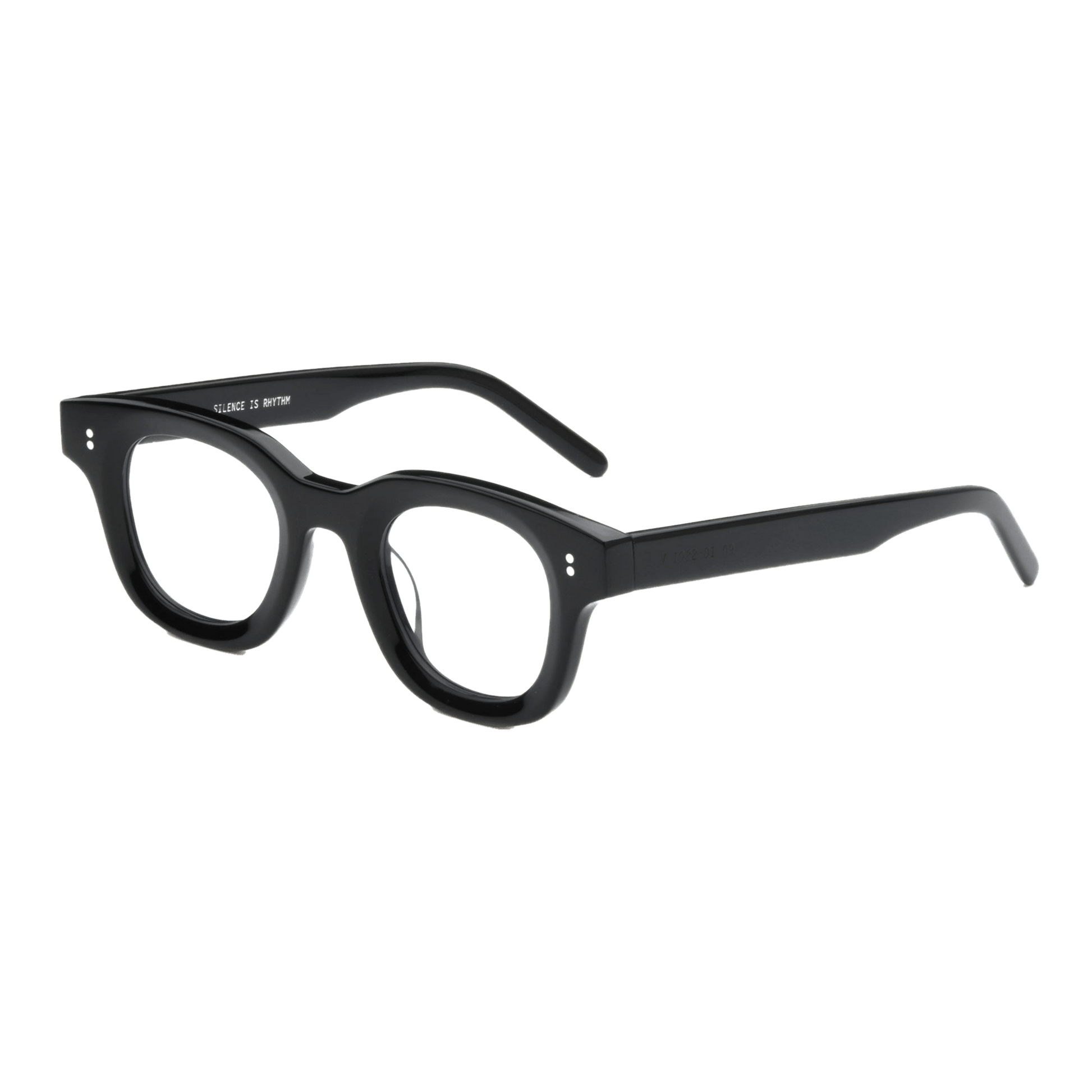 Apollo Optical / Black Acetate & Blue - Light Lens - Shade Files