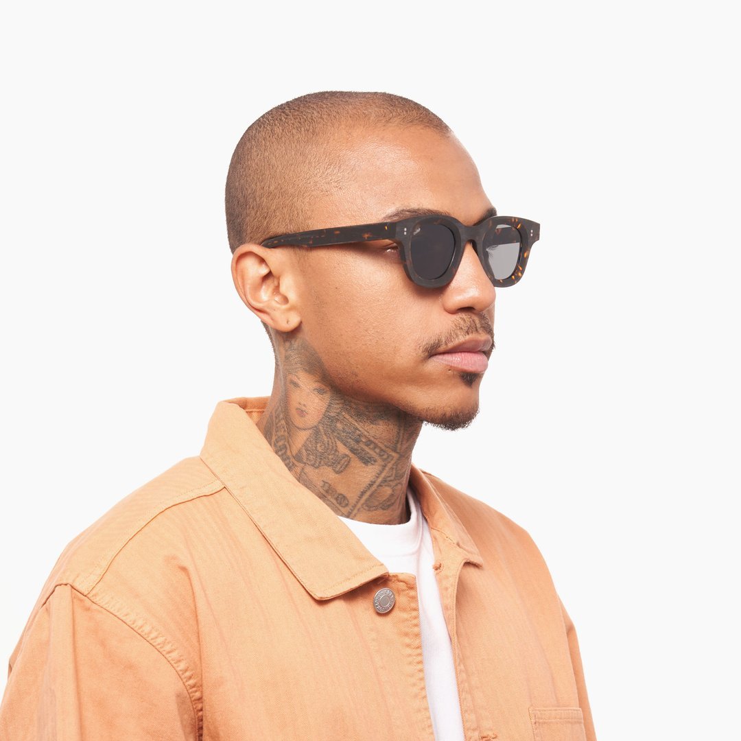 Apollo Raw / Tortoise Acetate & Black Lens - Shade Files