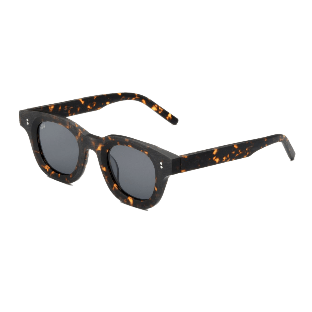 Apollo Raw / Tortoise Acetate & Black Lens - Shade Files