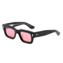 Ares / Black Acetate & Rose Lens - Shade Files