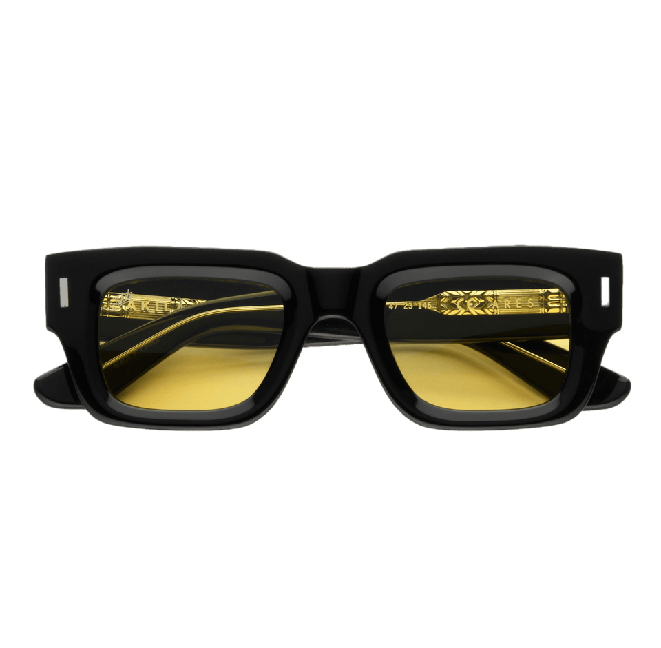 Ares / Black Acetate & Yellow Lens Ares / Black Acetate & Yellow Lens