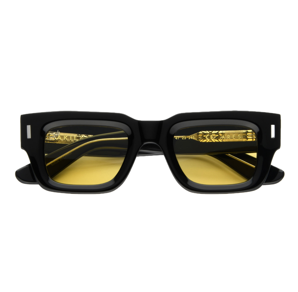 Ares / Black Acetate & Yellow Lens Ares / Black Acetate & Yellow Lens