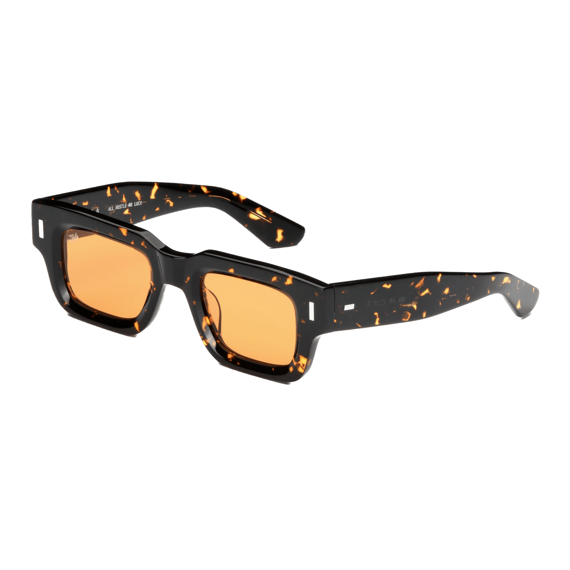 Ares / Tokyo Tortoise Acetate & Orange Lens - Shade Files