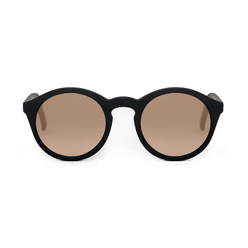 Barstow / Black Acetate & Orange Lens Barstow / Black Acetate & Orange Lens