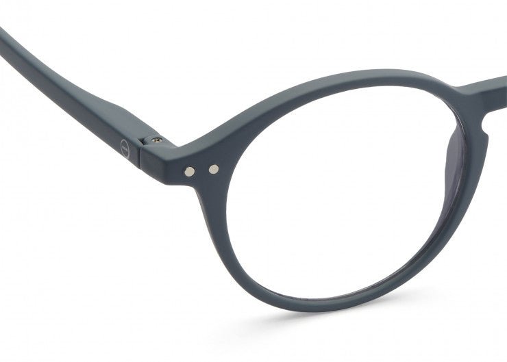Blue - Light Blocker Glasses / Style D / Grey - Shade Files